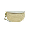 Sac banane argenté